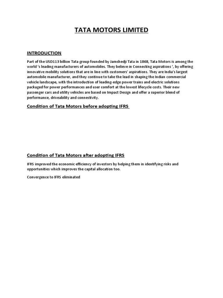 TATA MOTORS LIMITED PDF