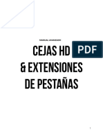 Manual Cejas y Pestañas