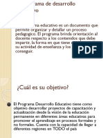 El Programa de Desarrollo Educativo11 PDF