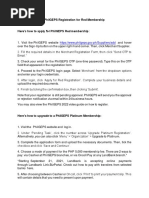 Printing Your PhilGEPS Certificate Guide | PDF
