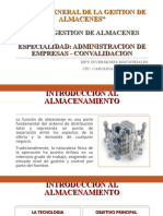 Vision General de La Gestion de Almacenes