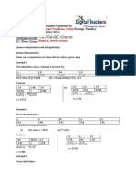 A Level Math Paper 2 Linear Interpolation and Extrapolation PDF