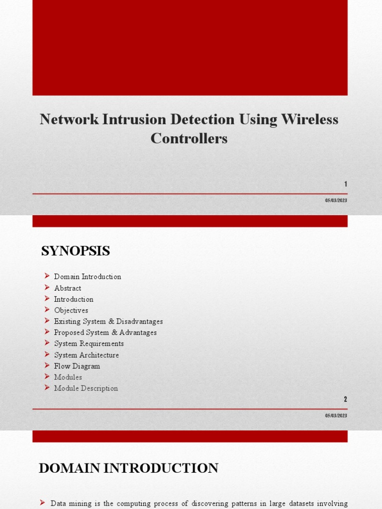 Intrustion_Detection_System.pptx | PDF | Data Mining | Machine Learning