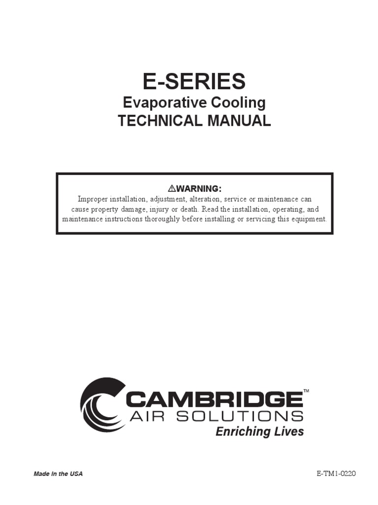 E-Series Evap Tech Manual 1-19 | PDF | Valve | Electrical Wiring