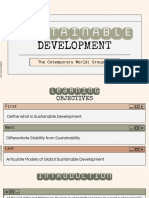 Sustainable Development PDF