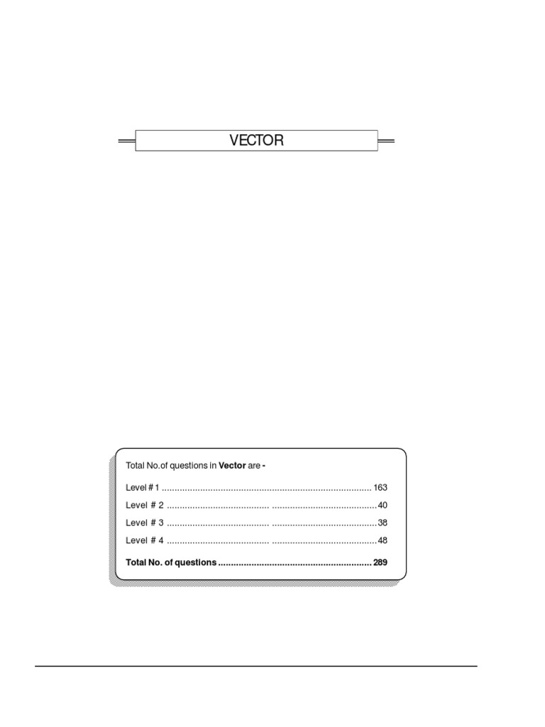 Vector Questions and Solutions Guide | PDF | Triangle | Elementary Geometry