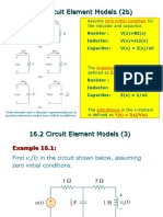 16.2 Circuit Element Models (2b)