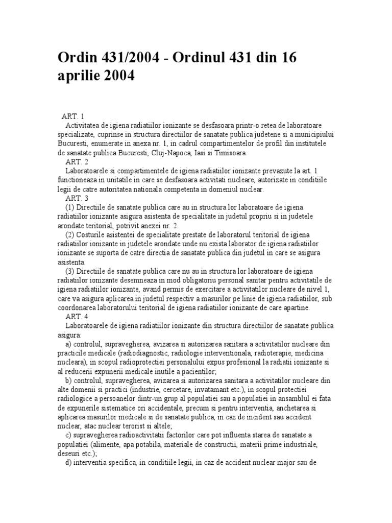 Ord - Ms 431 | PDF