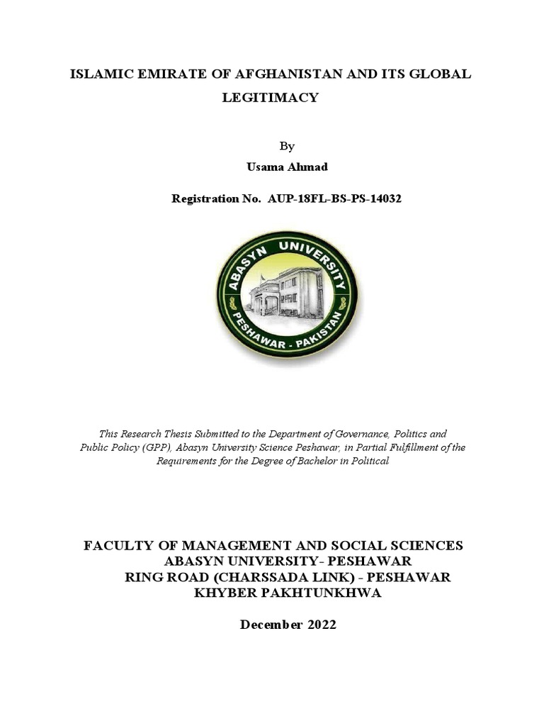 DC New File-1 | PDF | Taliban | Afghanistan