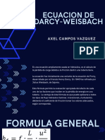 Ecuacion de Darcy-Weisbach