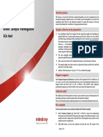 Operation Guide For Whole Blood Sample Hemoglobin A1c Test - V1.0 - EN PDF