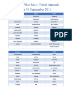 Jadwal Piket 2019