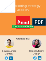 Marketing Strategy AMUL PDF