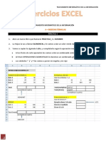 PRÁCTICAS EXCEL 1ºgad