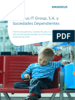 Cuentas Anuales Consolidadas Amadeus 2019 PDF