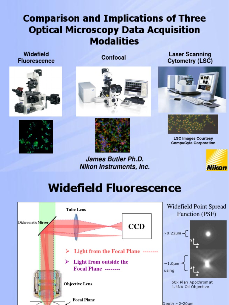 Comparing Optical Microscopy Modalities | PDF | Science & Mathematics ...