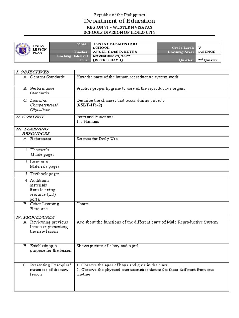 Deped Launches Matatag Curriculum Science 5 Week 3