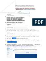 Panduan Untuk Bergabung Di Zoom