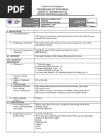 Lesson Plan SCIENCE 5 (WEEK 1, DAY 1)