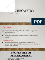 Unit 2.1 Psychrometry