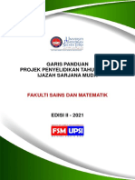 Garis Panduan Fyp FSM - Edisi 2 - 2021 PDF