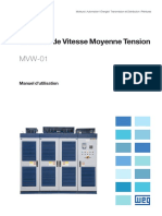 WEG Variateur de Vitesse Moyenne Tension mvw01 10004016525 FR PDF
