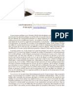 Gouvernance Publique PDF