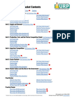 Microeconomics URP Contents and Videos