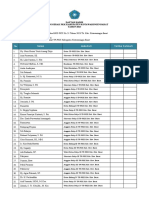 DAFTAR HADIR Lomba HKG