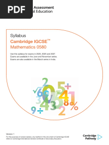 2025 2027 Syllabus