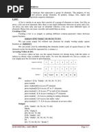 Ai Unit1 (List, Tuple, Set, Dictionary) PDF