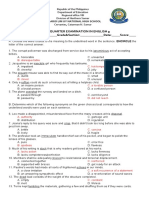 2nd Quarter Exam English 9 FINAL Answer key