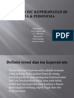 Trend Dan Isu Keperawatan Di Dunia & Indonesia Kelompok 3