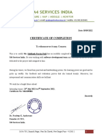 Siddhesh Certificate of Completion