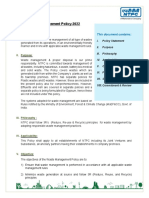 Waste Management Policy 2022 PDF