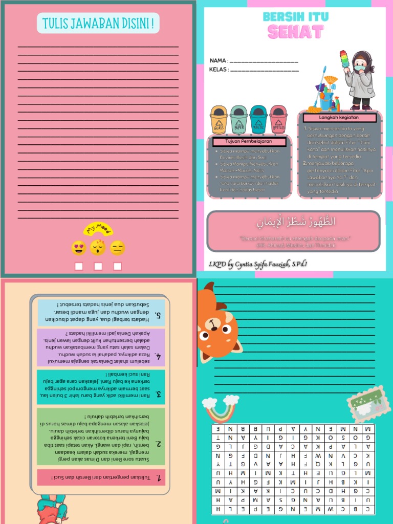 Classroom Objects School Supplies Tracing And Drawing Handout 2