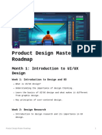 Product Design Master Roadmap PDF