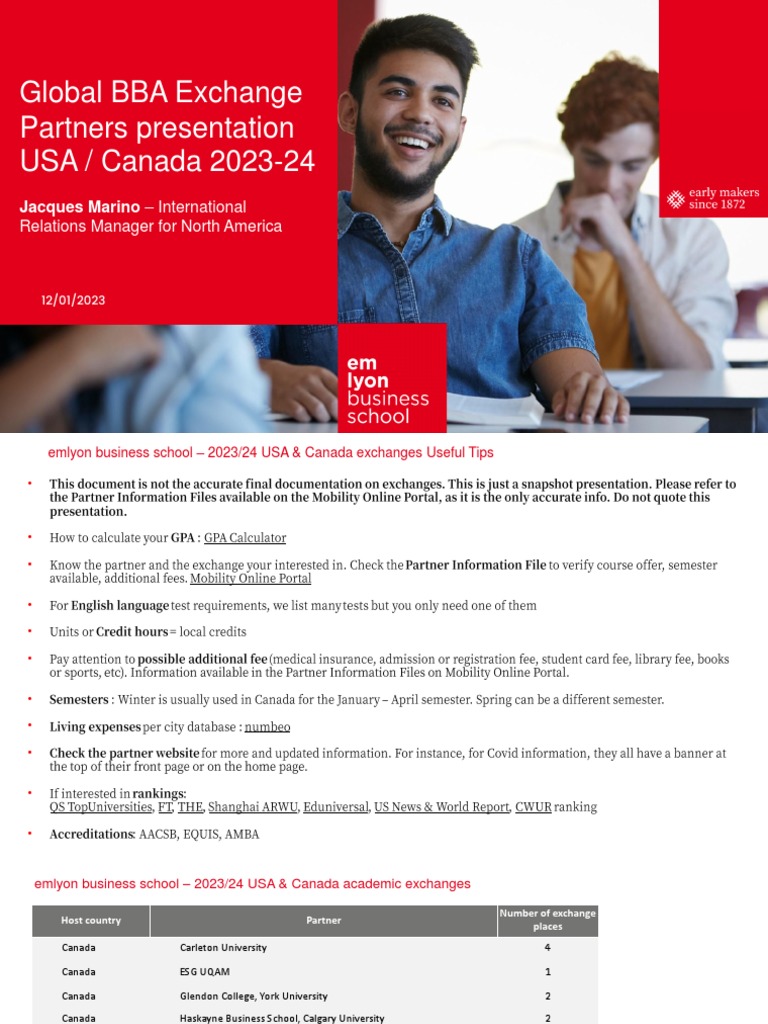 12.01.23 BBA Exchange Partners Presentation North America PDF PDF