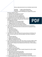 Fundamentals of Nursing Assessment Review