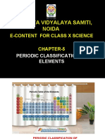 Periodic Classificaton of Elements