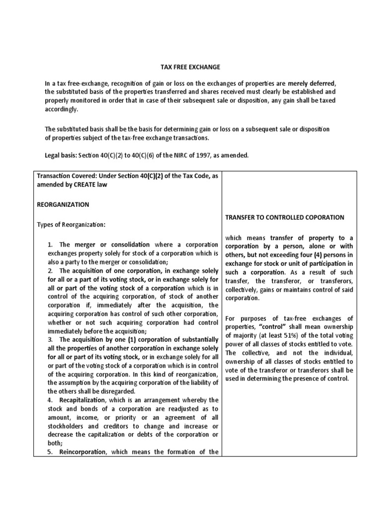 TAX FREE EXCHANGE v2 PDF