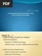 Comparing The Two Most Prevalent Mobile Communication Technologies