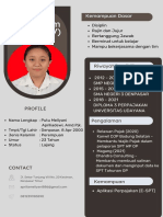 CV - Putu Mellyani Apriliadewi