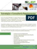 Assuntos Regulamentares - Estratégia e Consultoria Regulamentar