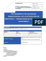 PROTOCOLO - Seguridad Transfusional