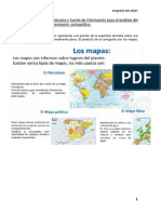 Mapas y proyecciones cartográficas