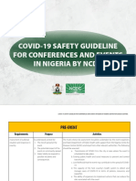 COVID-19 Safety Guideline For Conference and Events On Nigeria