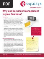 Why Use Document Management