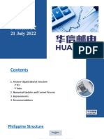 Finance Organizational Structure and Process Updates