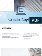 Crisalia Capital Profile Presentation 